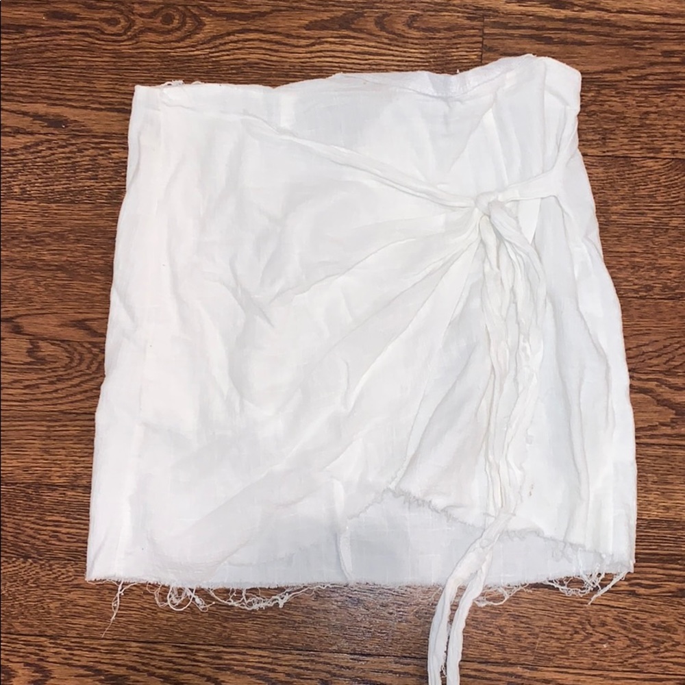Linen skirt